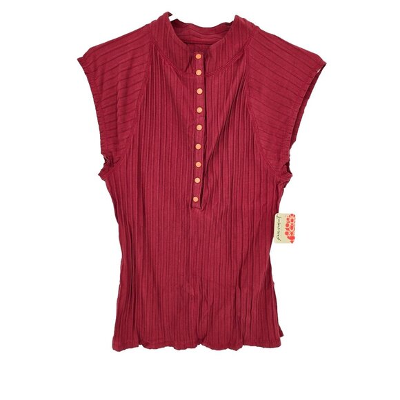 Free People Movement Size Medium Womens Top Short Sleeve T-shirt NWT - Picture 1 of 5